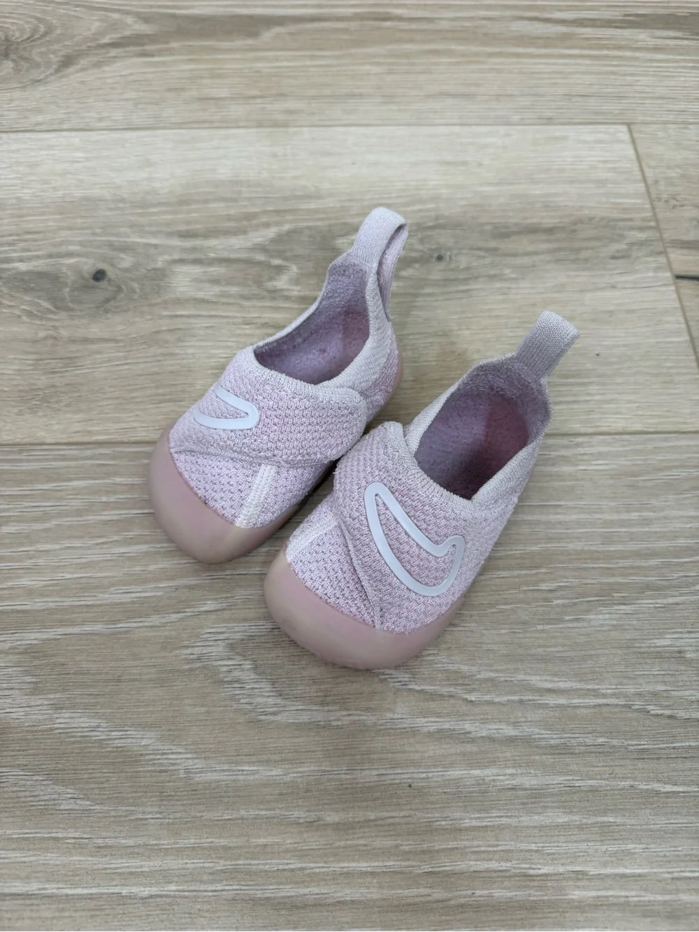 Nike Pearl Pink Swoosh 1 Baby Toddler Shoes